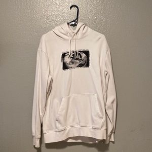 H&M Divided Sweatshirt Mens Large White Graphic